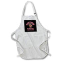 Apron - Caution My Dog Cant Hold Its Licker Vector Art - Dog Humour