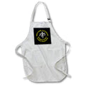 Apron - Moryssh Daunsers Drinkers With A Dance Problem Yellow Text Vector Art - Morris Dance Humour