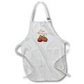 Apron - Gourds And Pumpkins With Thanksgiving Text Above Art - Holidays