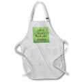 Apron - Image of Happy Saint Patrick Day, Hat, Shamrock, Pot of Gold St Patrick Day Design