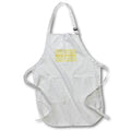 Apron - Dog Mama Yellow Funny Sayings