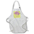 Apron - Enchanted Mesh Graphic Purple Roses Vector Vector - Purple Roses
