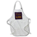 Apron - Be Kind To Everyone Kindness Quote Typography - Inspirational Quote