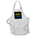 Apron - Being Human Distressed Grungy LGBTQ Text Typography - Being Human