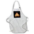 Apron - Herper Bufo Bufo European Toad Black Outline Art Vector Vector Art - Toad