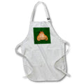 Apron - Herper Bufo Bufo European Toad Black Outline Art Vector Vector Art - Toad