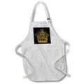 Apron - Glam Image Of Gold Crown Illustration Illustrations