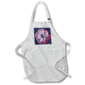 Apron - Artistic Pink Anemone Flower Vector Vector Art - Anemone