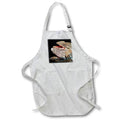 Apron - Chameleon With Open Mouth Nerdy Reptile Photograph Vector Art - Chameleon Lizard