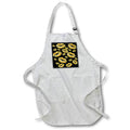 Apron - Cover Me In Kisses Opulent Lipstick Flirtatious Fun Vector Art - Lipstick Kisses