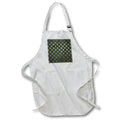 Apron - Vintage Image Of Gold Lions On Green Pattern Patterns