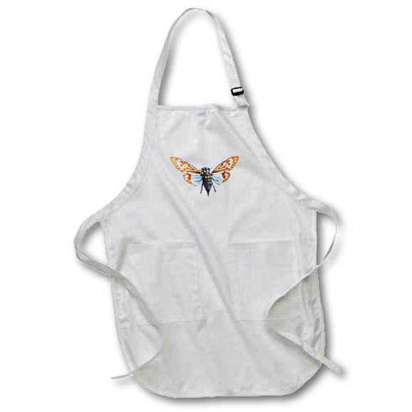 Apron - A colorful cicada called Splendida Burma Graphics Insect