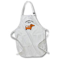 Apron - Cute Funny Dachshund Dog Chipmunk Chaser I Dig it Cartoon Pets