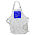 Apron - Divorced The Narcissistic Bitch Grey Text v2 Typography - Divorce