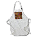 Apron - Brown colorful irregular triangle mosaic Zydd - Triangle Backgrounds