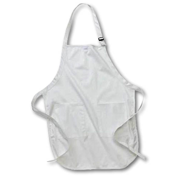 Apron - White irregular triangle mosaic design Zydd - Triangle Backgrounds