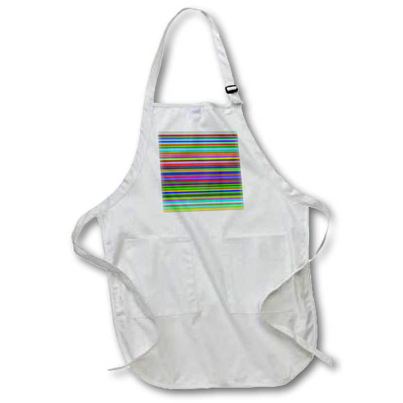 Apron - Colorful horizontal line pattern Zydd - Striped Backgrounds