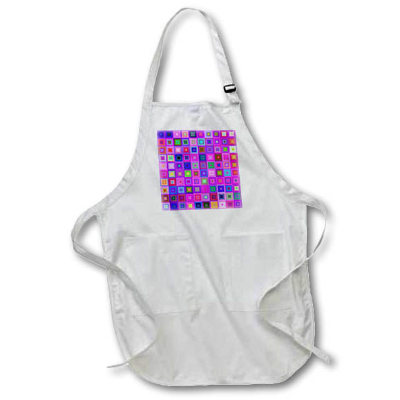 Apron - Multicolored square mosaic background Zydd - Square Backgrounds