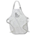 Apron - Image of funny Lab Quote Morgan Elizabeth Design - Phrases