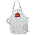 Apron - Simple Text and Complement 3dRose-Appreciation
