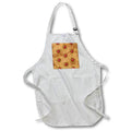 Apron - Pattern of dive compass and female diver on a sailing map. Creative Studios – SCUBA Diving