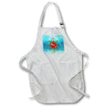 Apron - Female SCUBA diver with nautical compass. Creative Studios – SCUBA Diving