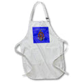 Apron - First Mate anchor and helm design on blue nautical map. Creative Studios – Sailing