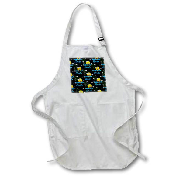 Apron - Sailboat sailing in the waters of Florida pattern. Creative Studios – Sailing