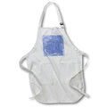 Apron - Pretty Blue Puffy Flourish Pattern Patterns