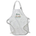 Apron - Floral Inspiration for Spring Season with a Text 3dRose-Spring Inspiration Designs