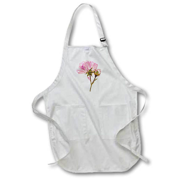 Apron - Pink Beautiful Flower for Spring Season 3dRose-Spring Flower
