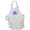 Apron - Colorful Inspirational Quotes With Text of It Gets Better 3dRose-Self Inspirational Quote