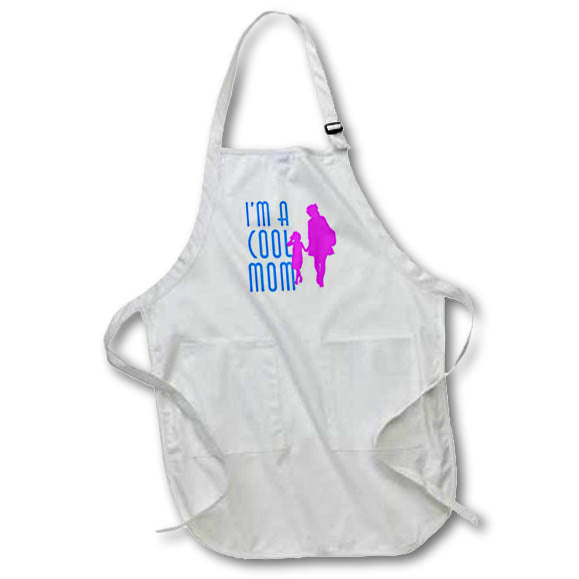 Apron - Image of Words Im A Cool Mom – Mothers Day