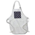 Apron - Pretty Pink and Aqua Mosaic Diamond Geometric Pattern Geometric Patterns