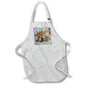 Apron - Magic Lantern Slide No Robbery Victorian Cartoon Funny Dog Magic Lantern Slides