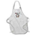 Apron - Walk By Faith Bible Verse Retro Rosette - Bible Verse