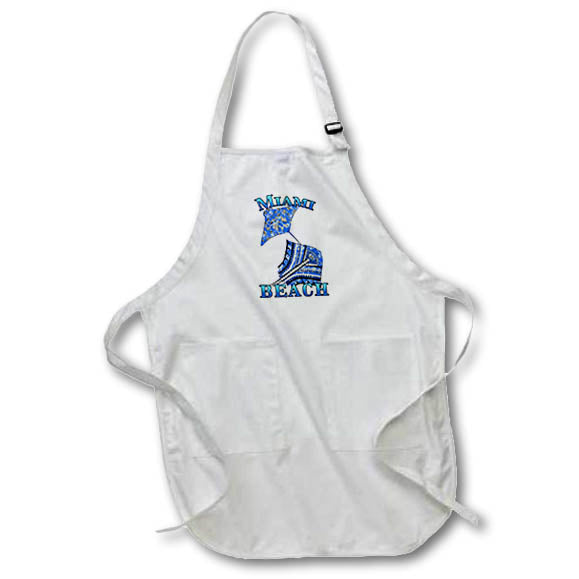Apron - Tribal stingray for your vacation to Miami Florida. Creative Studios Tribal Stingray