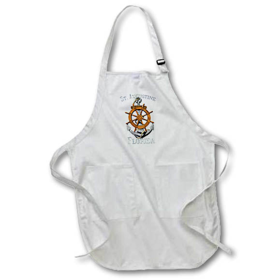 Apron - Florida beach vacation to St Augustine Florida. Creative Studios Nautical Anchors
