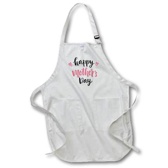 Apron - Image with a text Happy Mothers Day s Sayings Collection about MOM
