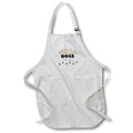 Apron - Cute Image of Dogs with Text of I was Normal 4 Dogs Ago 3dRose-Funny Quotes