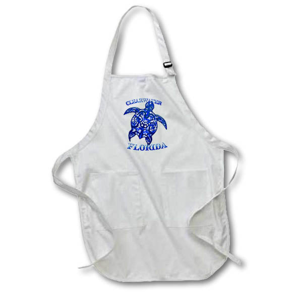 Apron - Clearwater Florida sailing nautical anchor if you love boating. Creative Studios Clearwater