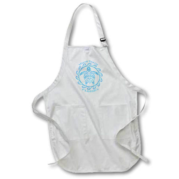 Apron - Miami Florida ocean nautical anchor if you love boating. Creative Studios Miami