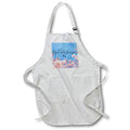 Apron - Image with a text a kind word is like a spring day s Sayings Collection about SPRING