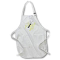 Apron - Cute Yellow Butterfly Illustration Cute Illustrations