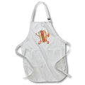 Apron - Cute Smiling Hotdog Illustration Cute Illustrations
