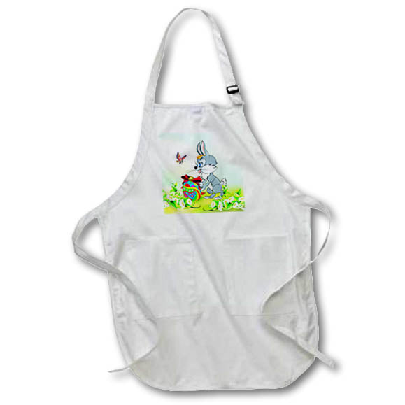 Apron - Bunny with Easter Egg Milas Art - Easter