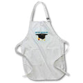 Apron - Got My Bachelor Celebarating Success 3dRose- Graduation Greetings