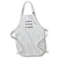 Apron - Word Art With Primary Colors Art - Personal Stuff