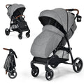 5-Point Harness Lightweight Infant Stroller with Foot Cover and Adjustable Backrest