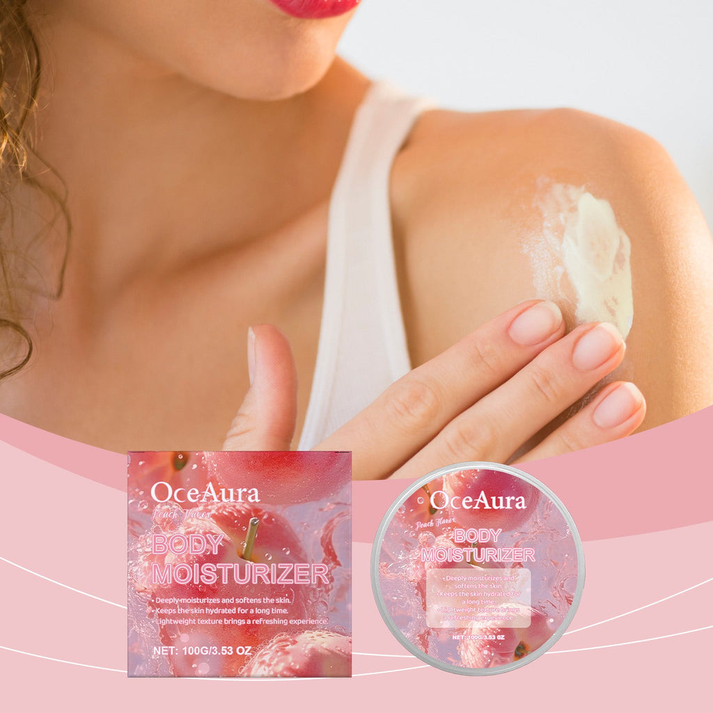 Peach Moisturizing Moisturizer Body Moisturizing Treatment Hydrating Refreshing Firming Body Cream